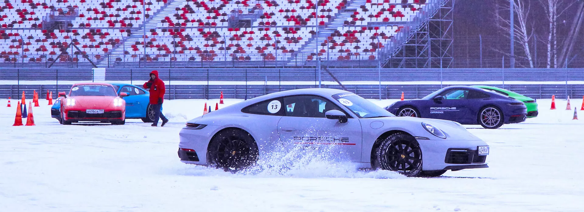 Стиль вождения - зимний. Porsche Experience Winter 2020. Стиль вождения - зимний. Porsche Experience Winter 2020.